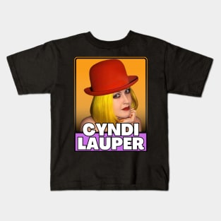 Cyndi lauper (retro) Kids T-Shirt